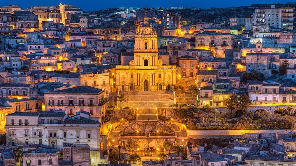 Veduta di Modica